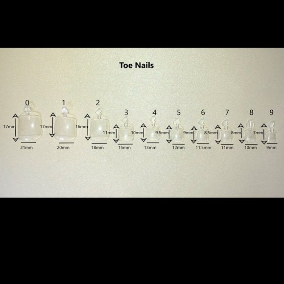 Pink leopard print- press on Toe nail set - Picture 5 of 5